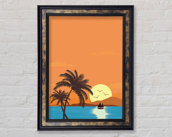 Paradise Framed Print