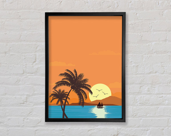 Paradise Framed Print
