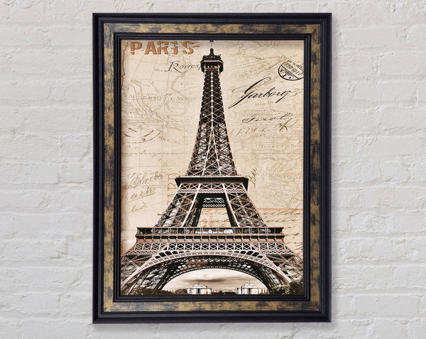 Paris Art Framed Print
