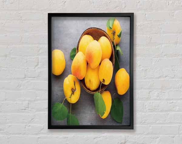 Peaches Framed Print