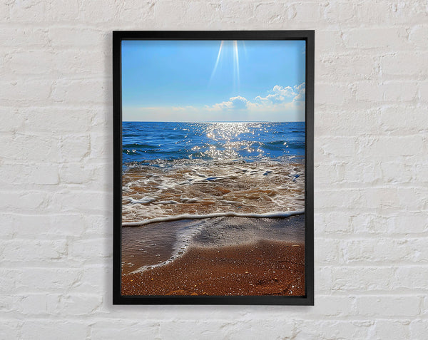 Perfect Beach Day Framed Print