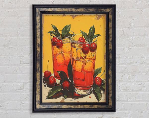 Perfect Cocktails Framed Print