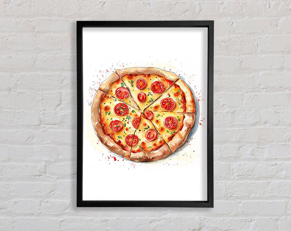 Perfect Pizza Framed Print