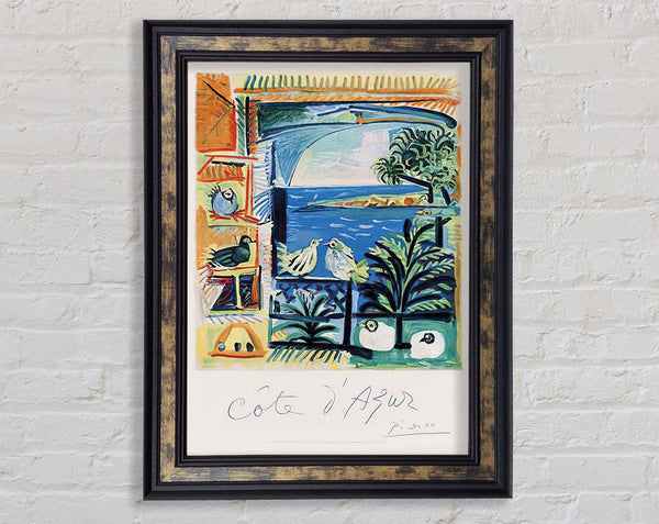 Picasso Cote Framed Print