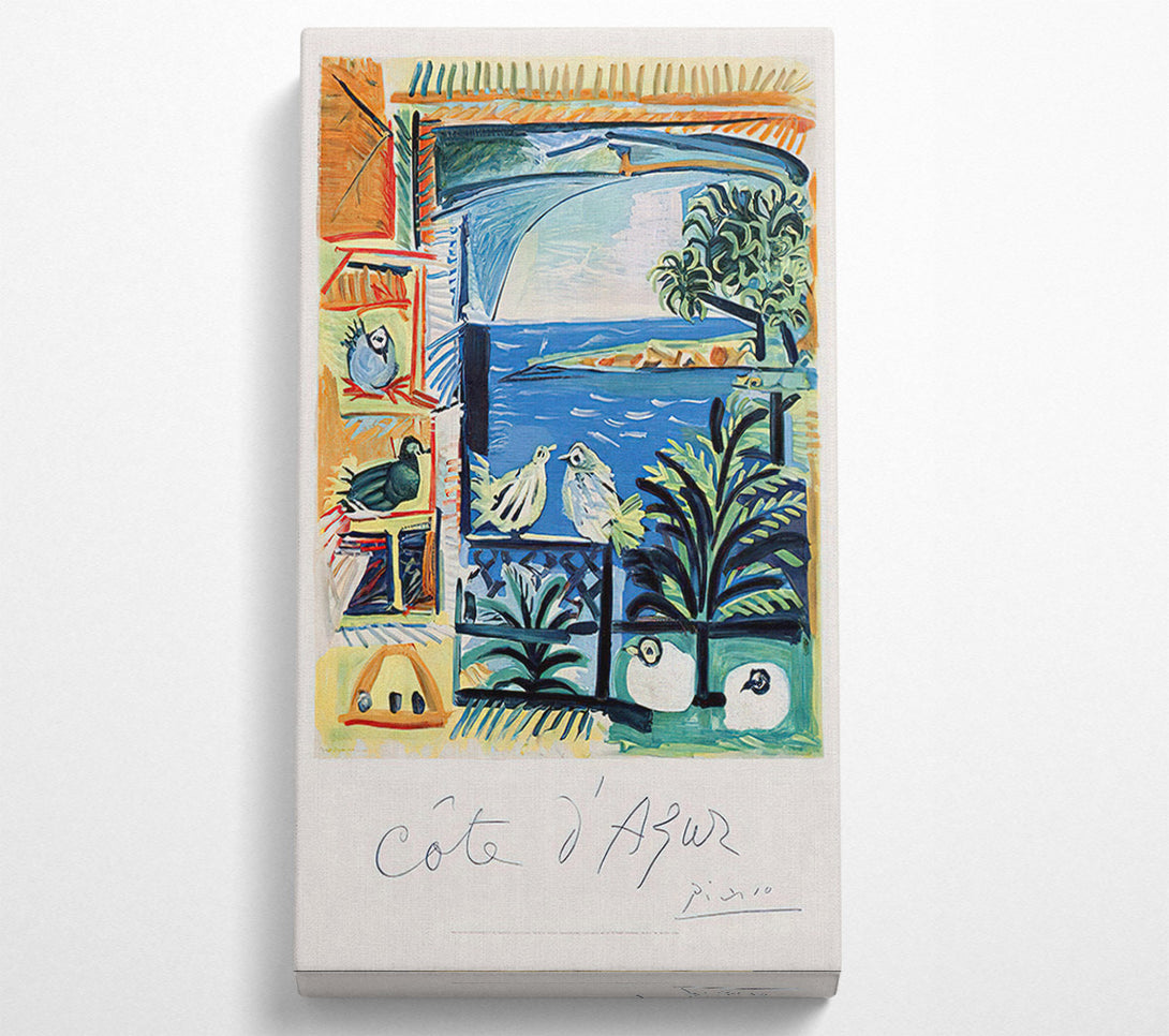  A Canvas Print of Picasso Cote Canvas Wall Art