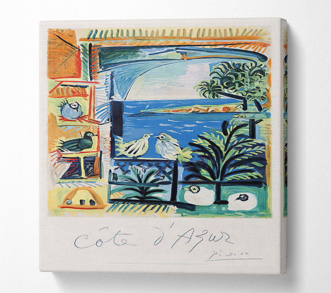  A Canvas Print of Picasso Cote Canvas Wall Art