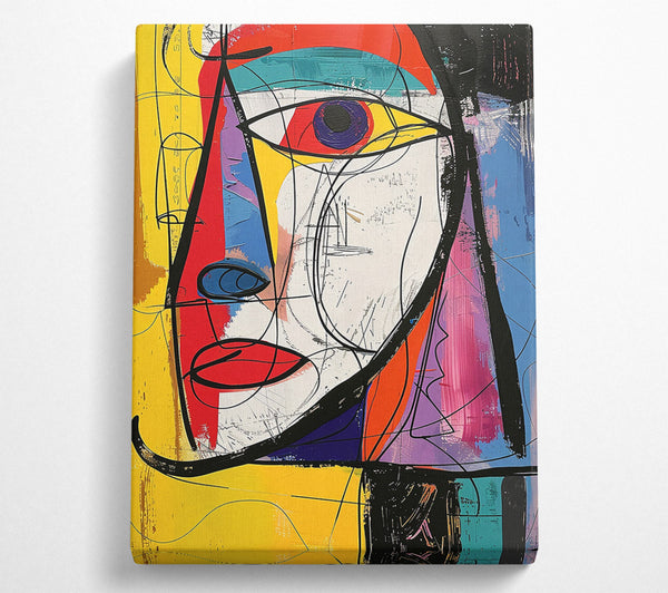  A Canvas Print of Picasso Sketch Canvas Art