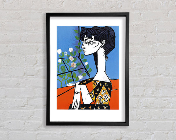 Picasso Woman With Watch Framed Print