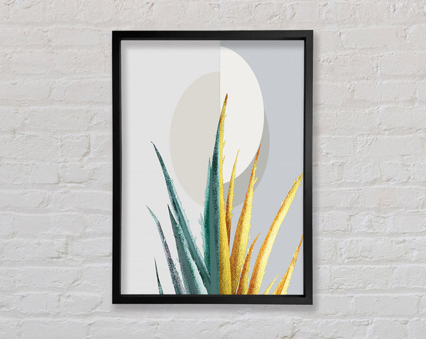 Pointy Leaves Framed Print