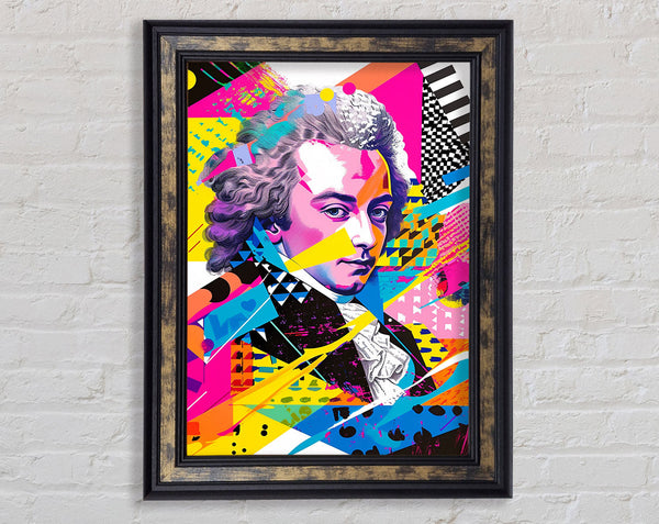 Pop Art Mozart Framed Print