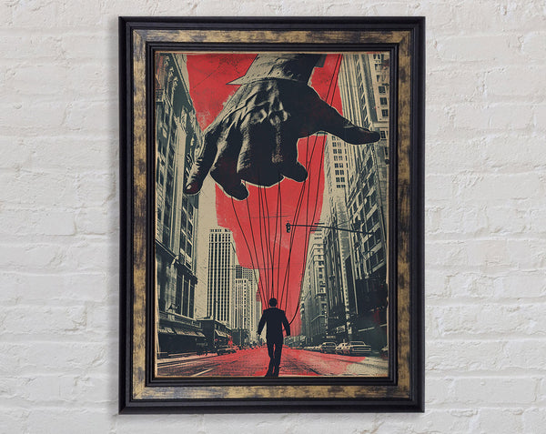 Puppet Master Framed Print