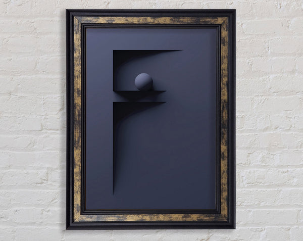 Purple Ball (1) Framed Print