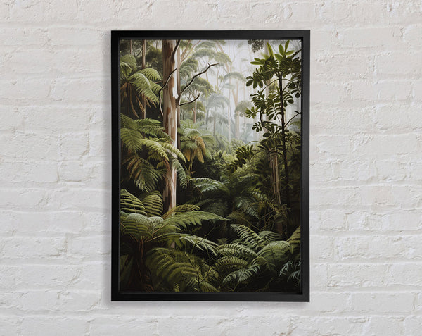 Rainforest Framed Print