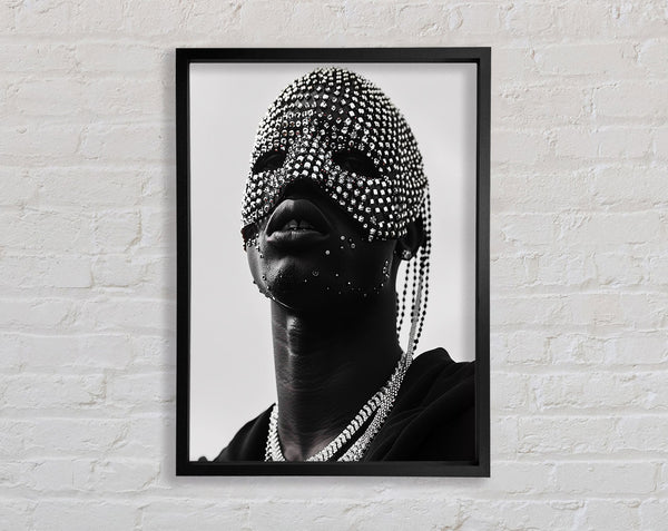 Rapper Of Diamonds Framed Print