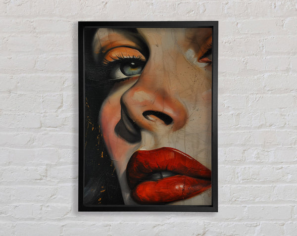 Realism Up Close Framed Print