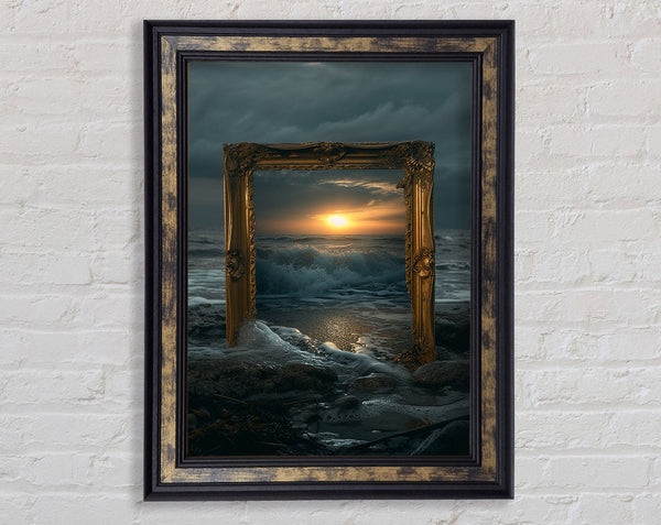 Reality Painting Framed Print