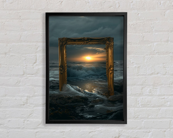 Reality Painting Framed Print