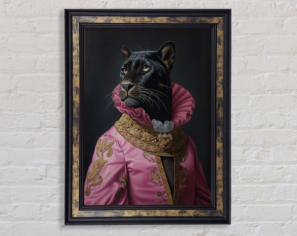 Regal Jaguar Framed Print