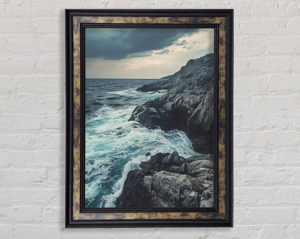 Rocky Shore Framed Print