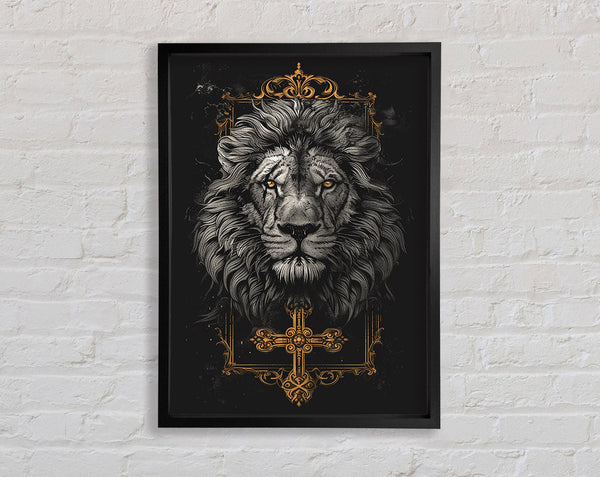 Royal Lion Framed Print