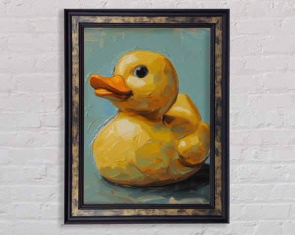 Rubber Duck Framed Print