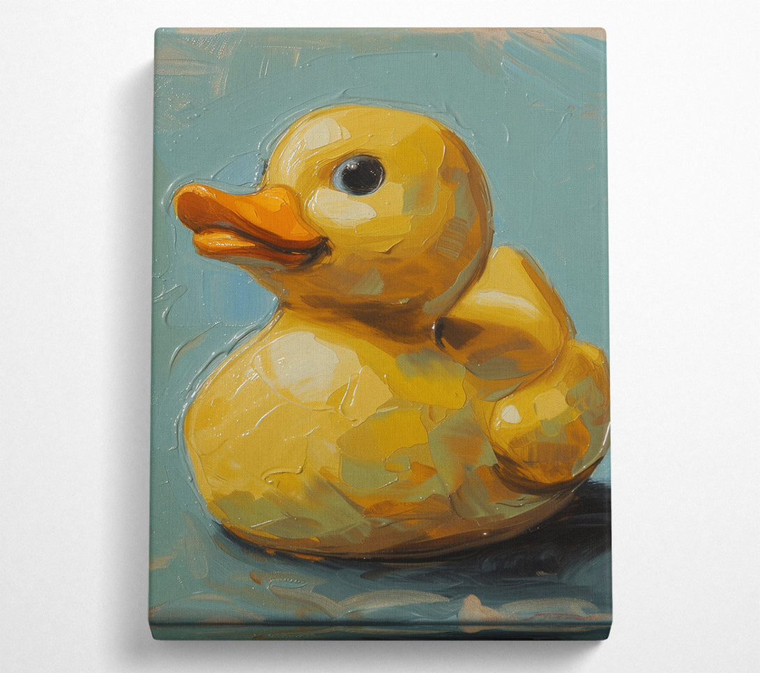  A Canvas Print of Rubber Duck Canvas Wall Art