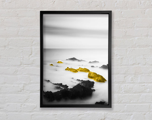 Rugged Mist Framed Print