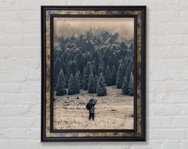 Scenic Snap Framed Print