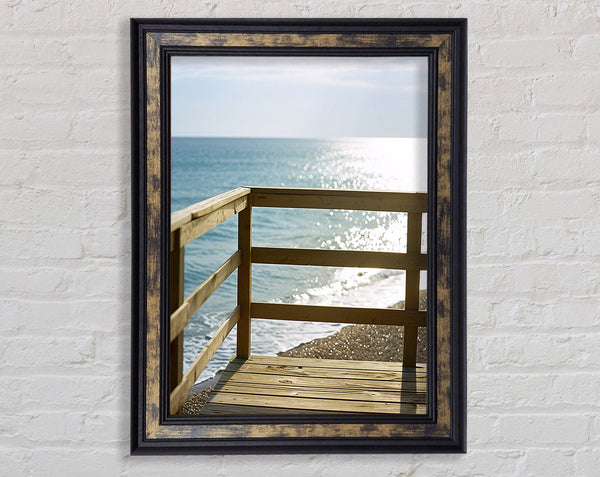 Sea View Point Framed Print
