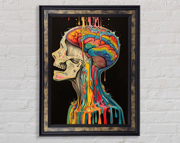 Shower Thoughts Framed Print