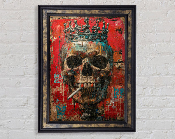Skull Crown Framed Print