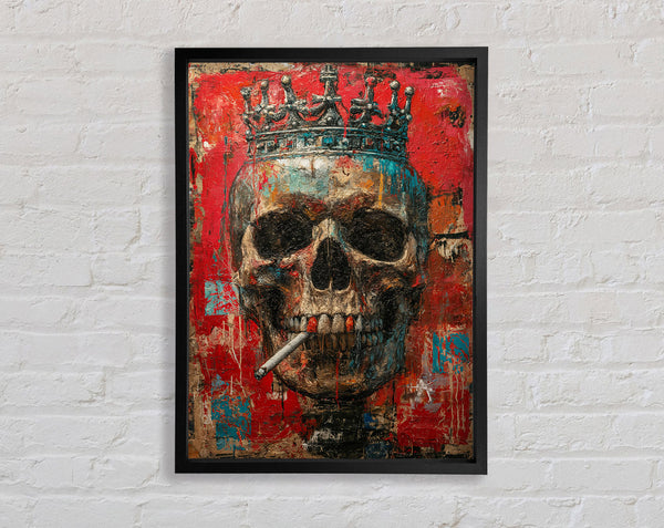 Skull Crown Framed Print