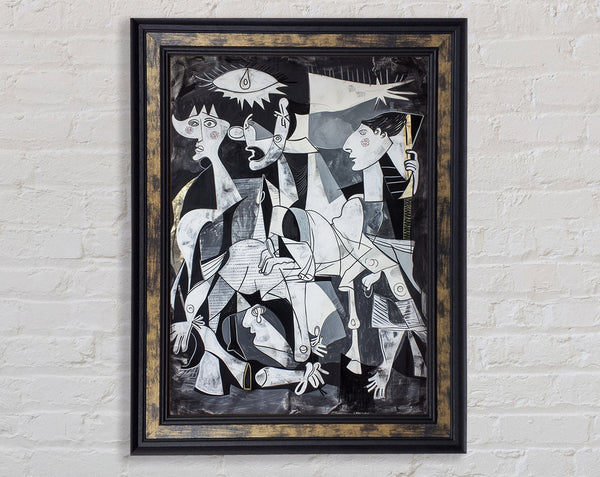 Society By Picasso Framed Print