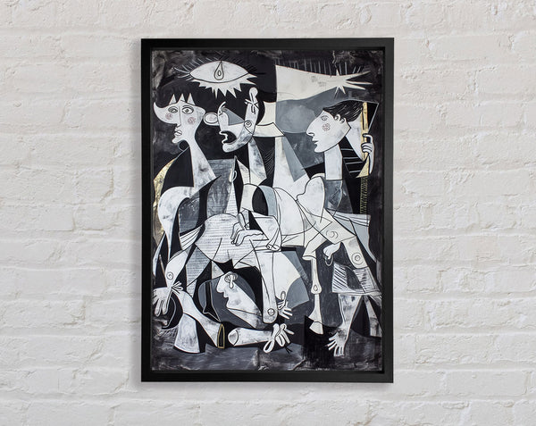 Society By Picasso Framed Print