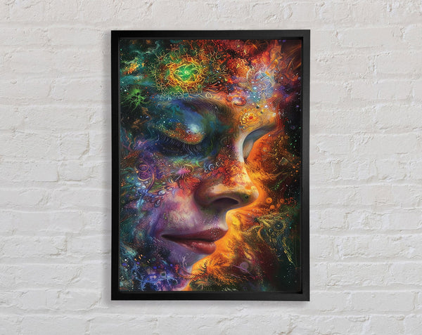 Space Fairy Framed Print