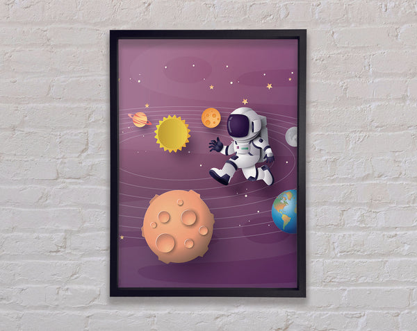 Spaceman (1) Framed Print