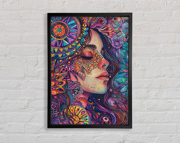 Spiritual Woman Framed Print