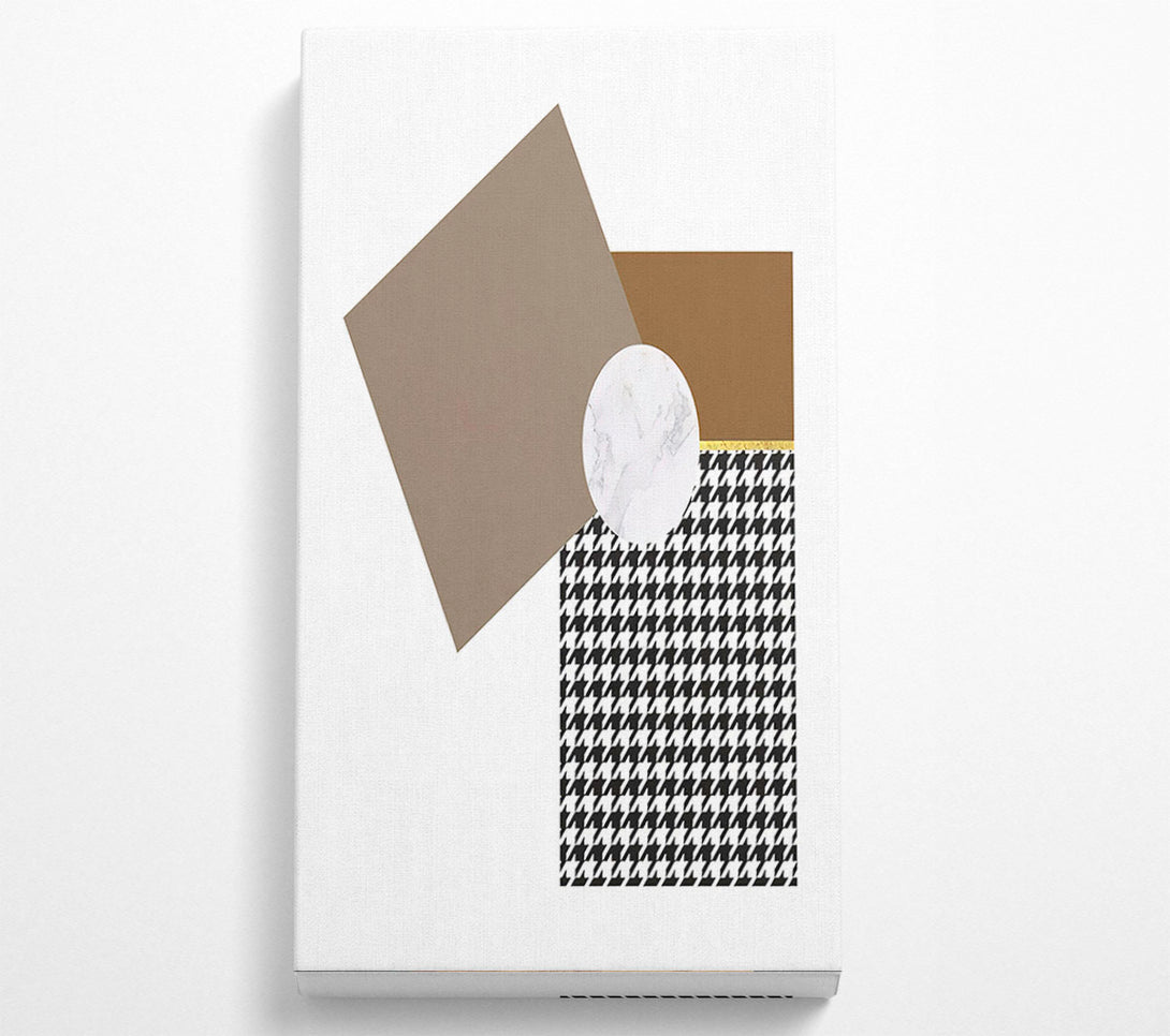  A Canvas Print of Square Dogtooth Canvas Art