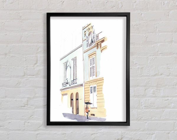 Streets Framed Print