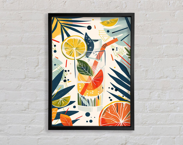 Summer Party Framed Print
