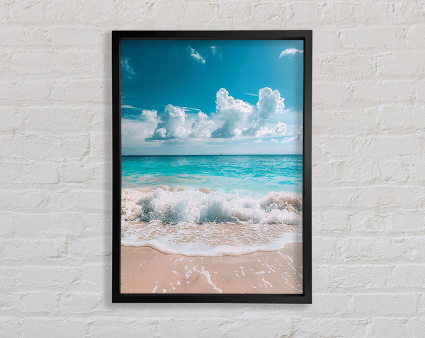 Summer Waves Framed Print
