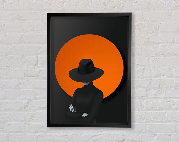 Sunhat Sun Framed Print