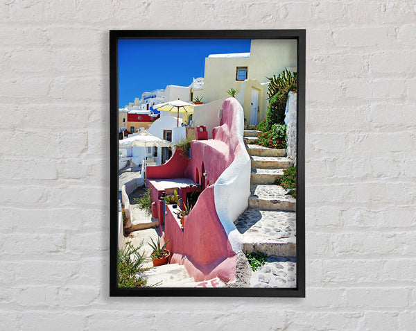 Sunny Steps Framed Print