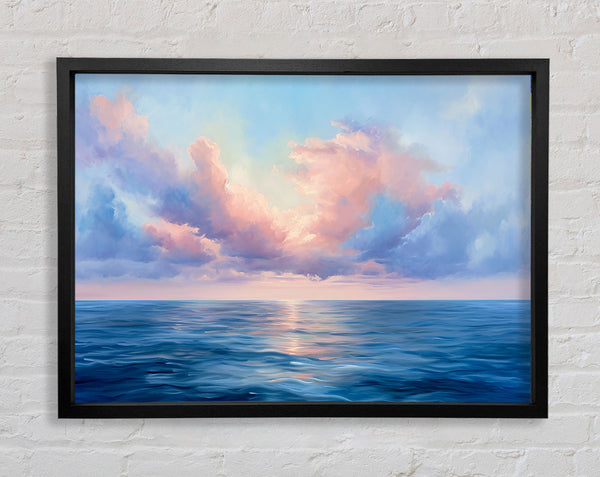 Surreal Painting Ocean Framed Print