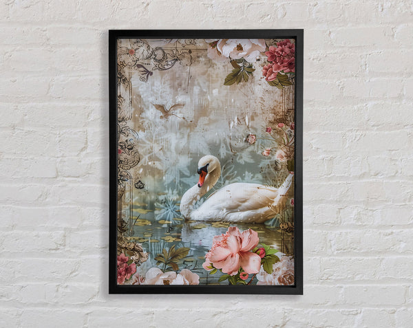 Swan Beauty Framed Print