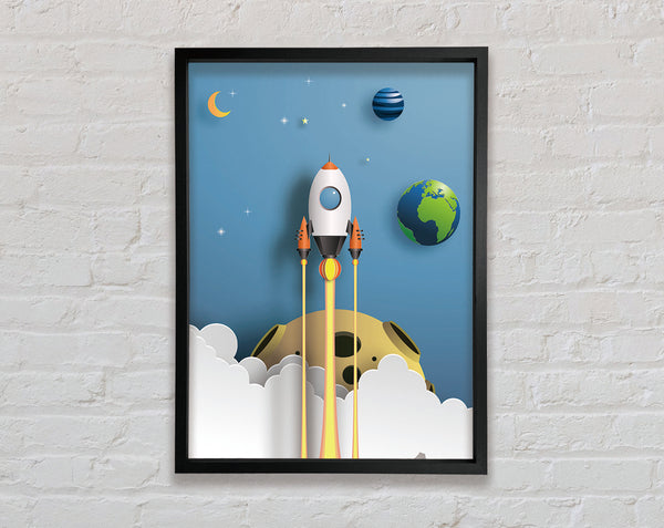 Take Off Framed Print