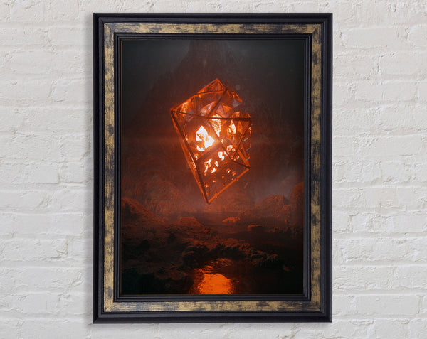 Tesseract Framed Print
