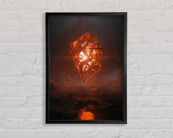 Tesseract Framed Print