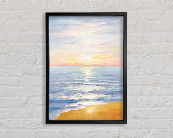 The Beach Serenity Framed Print