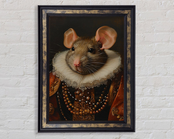 The Majestic Mouse Framed Print